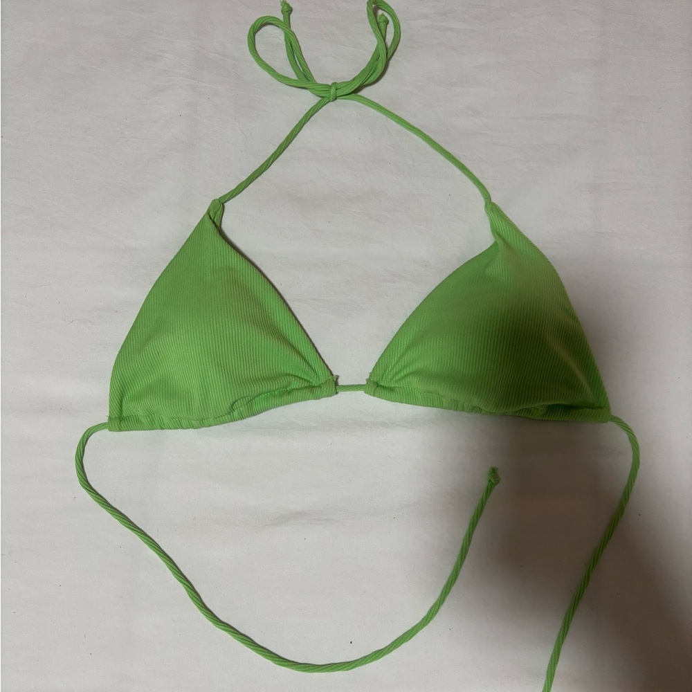 Green Bikini Top